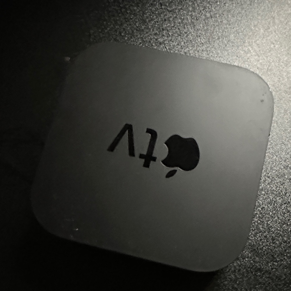 Apple TV Box in Matte Black